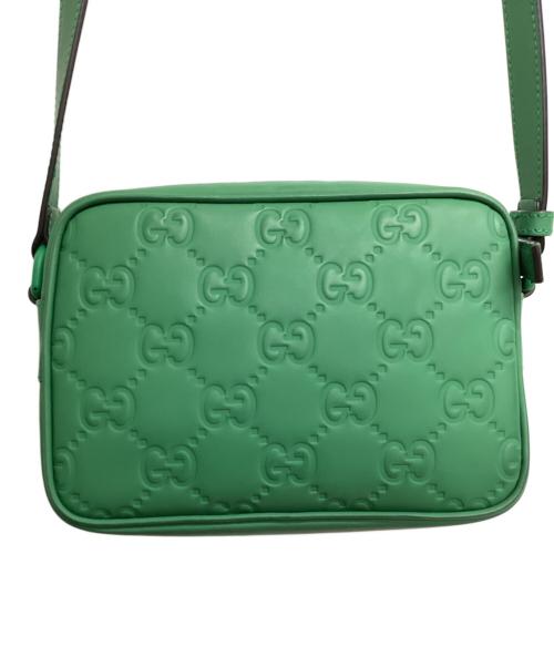 GUCCI（グッチ）GUCCI (グッチ) ショルダーバッグ GG グリーンの古着・服飾アイテム