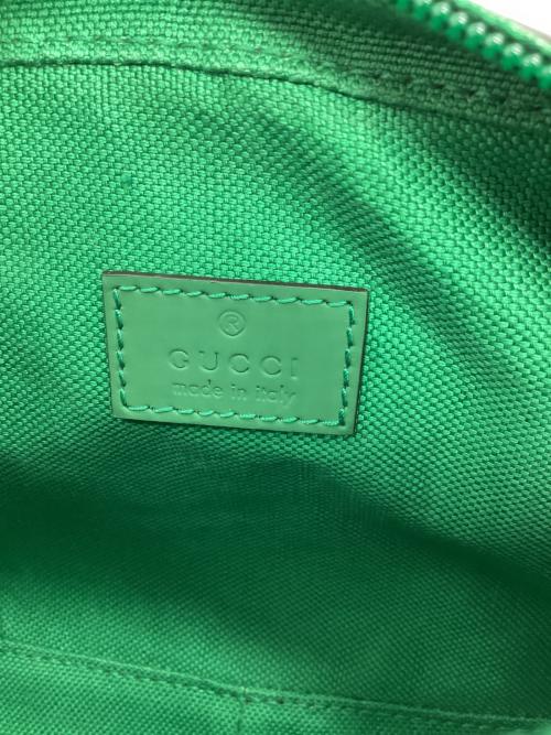 GUCCI（グッチ）GUCCI (グッチ) ショルダーバッグ GG グリーンの古着・服飾アイテム