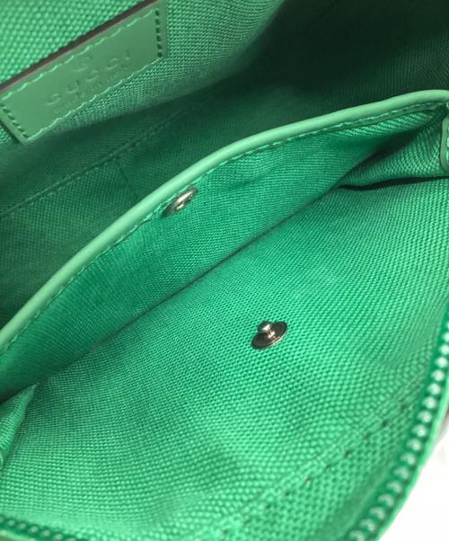 GUCCI（グッチ）GUCCI (グッチ) ショルダーバッグ GG グリーンの古着・服飾アイテム