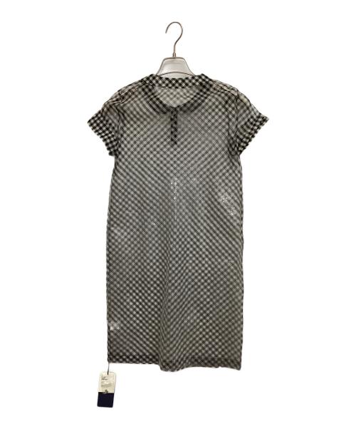FRED PERRY（フレッドペリー）FRED PERRY (フレッドペリー) 半袖ワンピース ホワイト×ブラック サイズ:8の古着・服飾アイテム