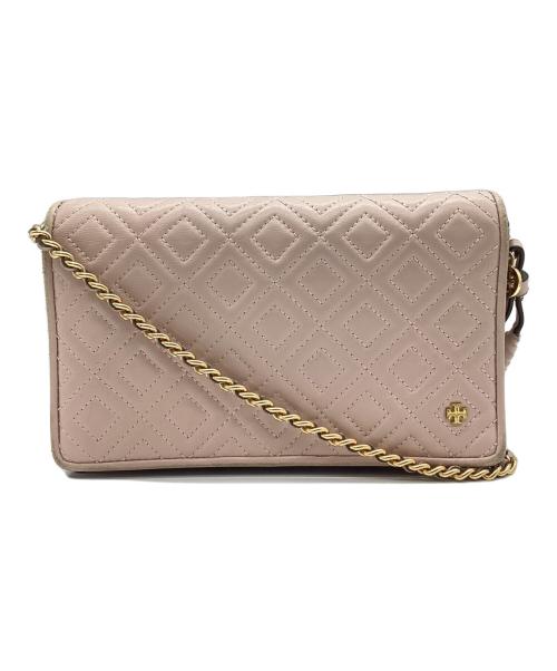 TORY BURCH（トリーバーチ）TORY BURCH (トリーバーチ) チェーンショルダーバッグ ピンクの古着・服飾アイテム