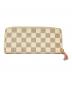 LOUIS VUITTON (ルイ ヴィトン) 長財布　ダミエ・アズール ホワイト：30000円