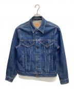 LEVI'Sリーバイス）の古着「デニムジャケット　USA製」｜ネイビー