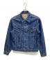 LEVI'S（リーバイス）の古着「デニムジャケット　USA製」｜ネイビー