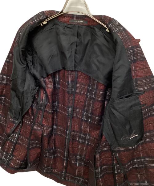 TAGLIATORE（タリアトーレ）TAGLIATORE (タリアトーレ) テーラードジャケット レッド サイズ:48の古着・服飾アイテム