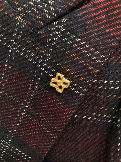 TAGLIATORE（タリアトーレ）TAGLIATORE (タリアトーレ) テーラードジャケット レッド サイズ:48の古着・服飾アイテム