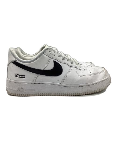 NIKE（ナイキ）NIKE (ナイキ) Supreme (シュプリーム) AIR FORCE1 LOW ホワイト サイズ:27.5の古着・服飾アイテム