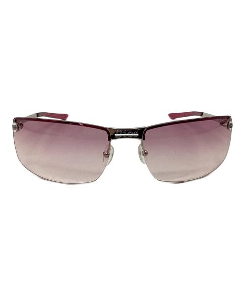 Christian Dior（クリスチャン ディオール）Christian Dior (クリスチャン ディオール) サングラス シルバー×ピンク サイズ:64□16の古着・服飾アイテム
