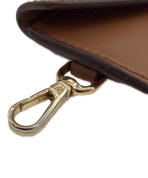MICHAEL KORS（マイケルコース）MICHAEL KORS (マイケルコース) 2WAYバッグ ベージュ×ブラウンの古着・服飾アイテム
