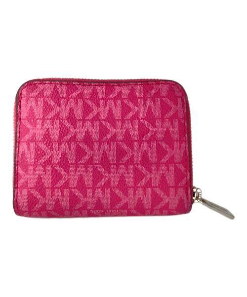 MICHAEL KORS（マイケルコース）MICHAEL KORS (マイケルコース) 3つ折り財布 ピンクの古着・服飾アイテム