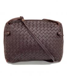 BOTTEGA VENETA（ボッテガベネタ）の古着「ショルダーバッグ」｜ブラウン