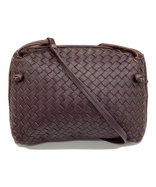BOTTEGA VENETA（ボッテガベネタ）BOTTEGA VENETA (ボッテガベネタ) ショルダーバッグ ブラウンの古着・服飾アイテム
