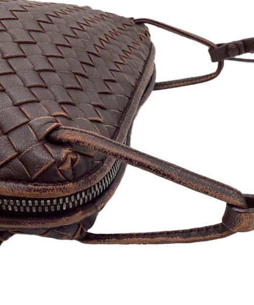 BOTTEGA VENETA（ボッテガベネタ）BOTTEGA VENETA (ボッテガベネタ) ショルダーバッグ ブラウンの古着・服飾アイテム