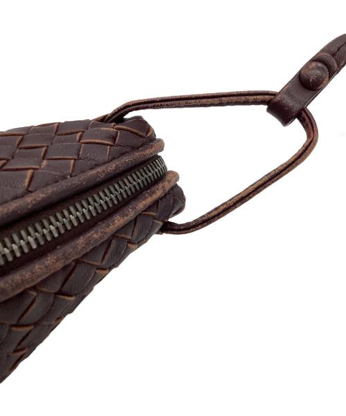 BOTTEGA VENETA（ボッテガベネタ）BOTTEGA VENETA (ボッテガベネタ) ショルダーバッグ ブラウンの古着・服飾アイテム