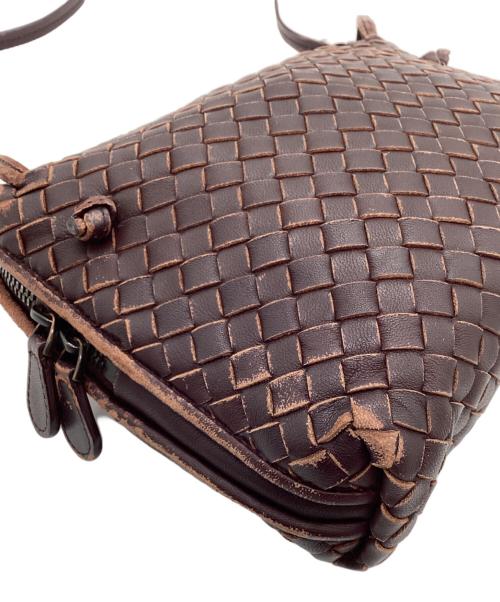 BOTTEGA VENETA（ボッテガベネタ）BOTTEGA VENETA (ボッテガベネタ) ショルダーバッグ ブラウンの古着・服飾アイテム