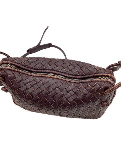BOTTEGA VENETA（ボッテガベネタ）BOTTEGA VENETA (ボッテガベネタ) ショルダーバッグ ブラウンの古着・服飾アイテム