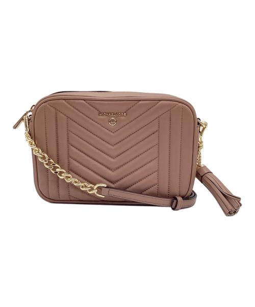 MICHAEL KORS（マイケルコース）MICHAEL KORS (マイケルコース) ショルダーバッグ ピンクの古着・服飾アイテム