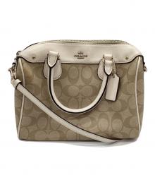 COACH（コーチ）の古着「2WAYバッグ」｜ベージュ
