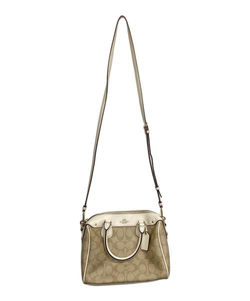 COACH（コーチ）COACH (コーチ) 2WAYバッグ ベージュの古着・服飾アイテム