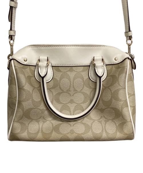 COACH（コーチ）COACH (コーチ) 2WAYバッグ ベージュの古着・服飾アイテム