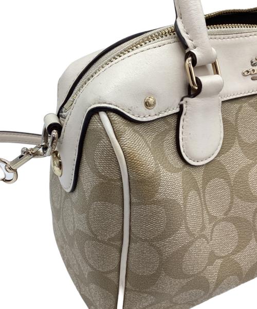 COACH（コーチ）COACH (コーチ) 2WAYバッグ ベージュの古着・服飾アイテム