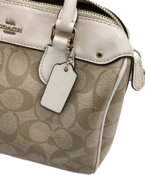 COACH（コーチ）COACH (コーチ) 2WAYバッグ ベージュの古着・服飾アイテム