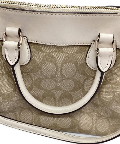 COACH（コーチ）COACH (コーチ) 2WAYバッグ ベージュの古着・服飾アイテム