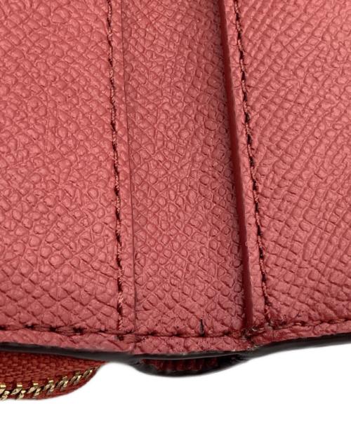 COACH（コーチ）COACH (コーチ) 3つ折り財布 レッドの古着・服飾アイテム