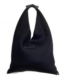 MM6 Maison Margiela（エムエムシックスメゾンマルジェラ）の古着「トートバッグ ジャパニーズメッシュトートバッグ」｜ブラック