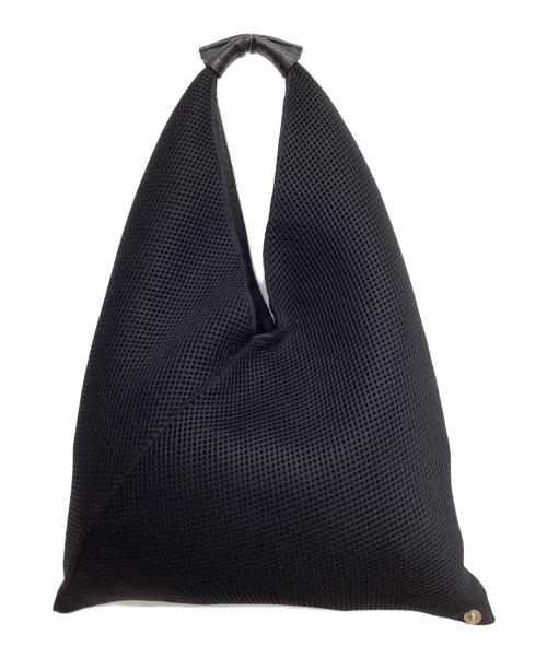 MM6 Maison Margiela（エムエムシックスメゾンマルジェラ）MM6 Maison Margiela (エムエムシックスメゾンマルジェラ) トートバッグ ジャパニーズメッシュトートバッグ ブラックの古着・服飾アイテム