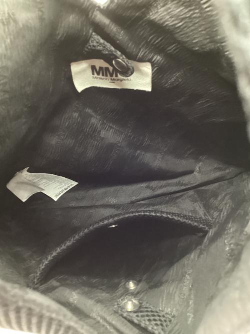 MM6 Maison Margiela（エムエムシックスメゾンマルジェラ）MM6 Maison Margiela (エムエムシックスメゾンマルジェラ) トートバッグ ジャパニーズメッシュトートバッグ ブラックの古着・服飾アイテム