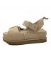 UGG (アグ) Goldenstar Hi スウェードサンダル ベージュ サイズ:24：10000円