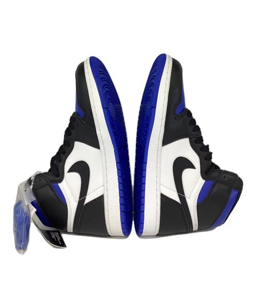 NIKE（ナイキ）NIKE (ナイキ) AIR JORDAN 1 RETRO HIGH OG ハイカットスニーカー ブルー×ブラック サイズ:27の古着・服飾アイテム