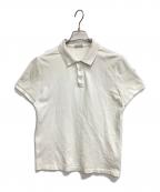 MONCLERモンクレール）の古着「ポロシャツ MAGLIA POLO MANICA CORTA」｜ホワイト