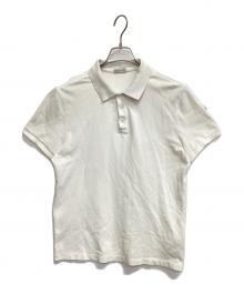MONCLER（モンクレール）の古着「ポロシャツ MAGLIA POLO MANICA CORTA」｜ホワイト