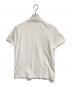 MONCLER (モンクレール) ポロシャツ MAGLIA POLO MANICA CORTA ホワイト サイズ:Ｌ：10000円