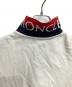 中古・古着 MONCLER (モンクレール) ポロシャツ MAGLIA POLO MANICA CORTA ホワイト サイズ:Ｌ：10000円