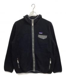 Patagonia（パタゴニア）の古着「Synchilla Snap-T Hoody」｜ブラック