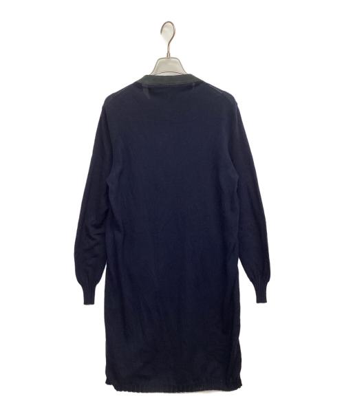 HERNO（ヘルノ）HERNO (ヘルノ) ノーカラーコート ネイビー サイズ:42の古着・服飾アイテム