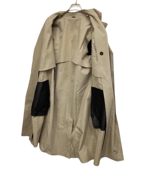 HERMES（エルメス）HERMES (エルメス) モーターサイクルコート ソルド品 ベージュ サイズ:44の古着・服飾アイテム