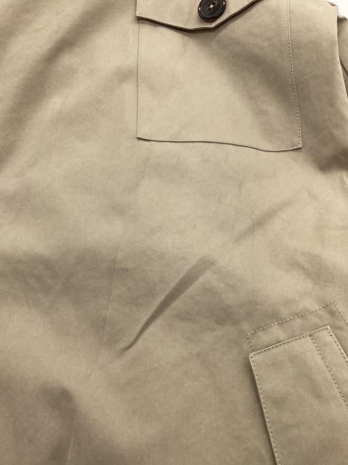 HERMES（エルメス）HERMES (エルメス) モーターサイクルコート ソルド品 ベージュ サイズ:44の古着・服飾アイテム