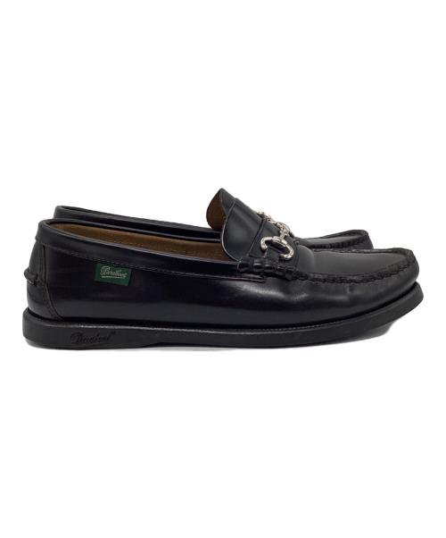 PARABOOT（パラブーツ）PARABOOT (パラブーツ) BIT SV DECK ビットローファー ブラック サイズ:4 1/2の古着・服飾アイテム