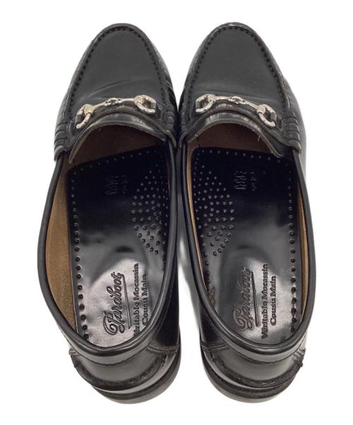 PARABOOT（パラブーツ）PARABOOT (パラブーツ) BIT SV DECK ビットローファー ブラック サイズ:4 1/2の古着・服飾アイテム