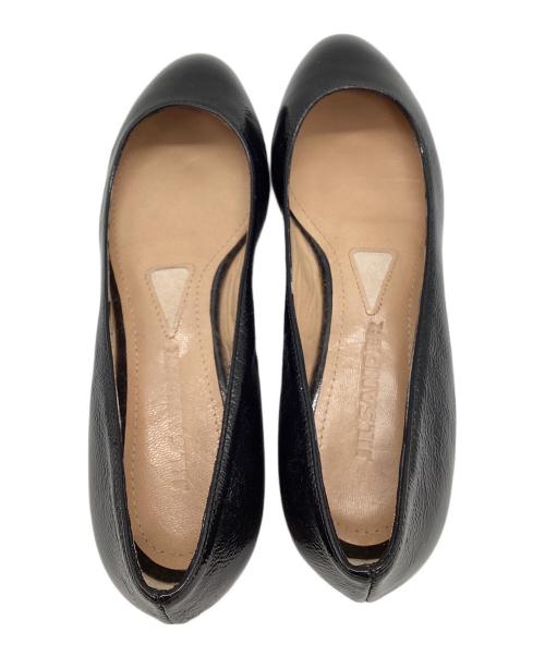 JIL SANDER（ジルサンダー）JIL SANDER (ジルサンダー) フラットパンプス ブラック サイズ:35の古着・服飾アイテム