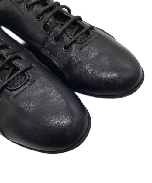 GIORGIO ARMANI（ジョルジオアルマーニ）GIORGIO ARMANI (ジョルジオアルマーニ) ローカットスニーカー ブラック サイズ:42 1/2の古着・服飾アイテム