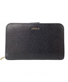 FURLA（フルラ）の古着「2つ折り財布」｜ブラック