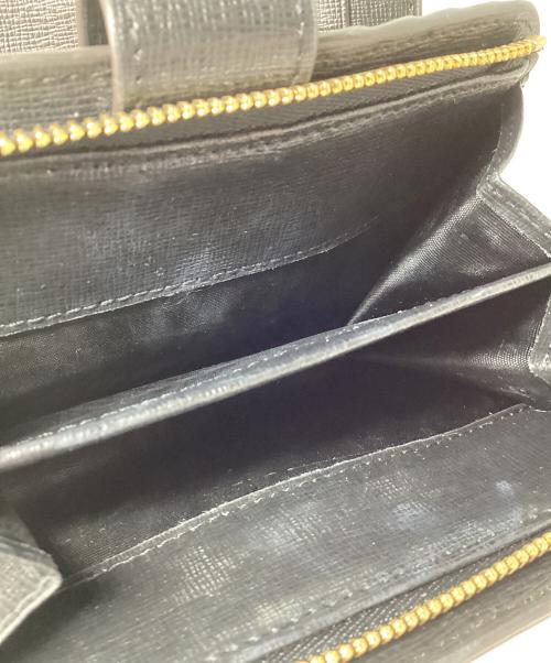 FURLA（フルラ）FURLA (フルラ) 2つ折り財布 ブラックの古着・服飾アイテム
