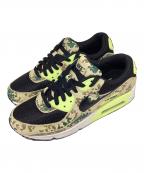 NIKEナイキ）の古着「AIR MAX90 ローカットスニーカー」｜ブラック×イエロー×カーキ
