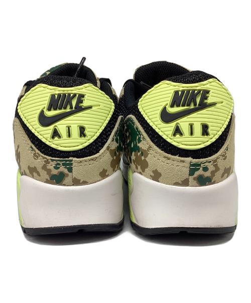 NIKE（ナイキ）NIKE (ナイキ) AIR MAX90 ローカットスニーカー ブラック×イエロー×カーキ サイズ:25.5の古着・服飾アイテム