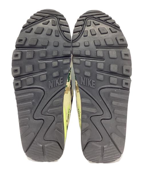 NIKE（ナイキ）NIKE (ナイキ) AIR MAX90 ローカットスニーカー ブラック×イエロー×カーキ サイズ:25.5の古着・服飾アイテム